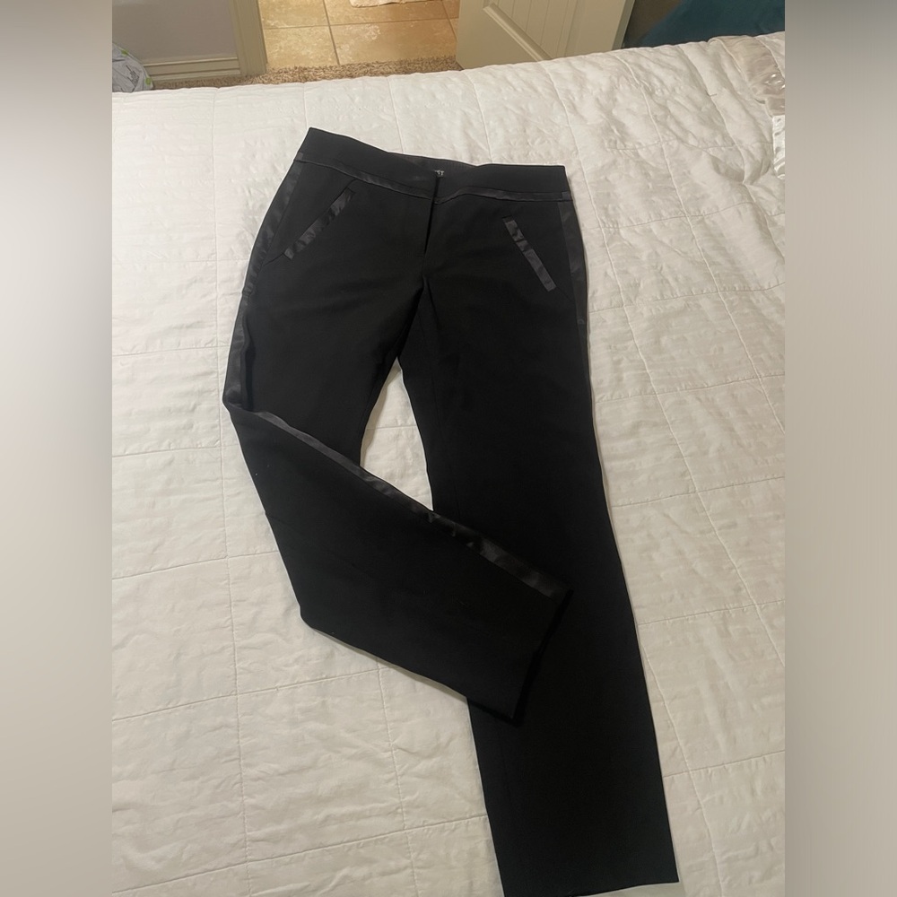 Loft Melissa tuxedo work trouser pant